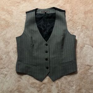 Pinstripe Vest
